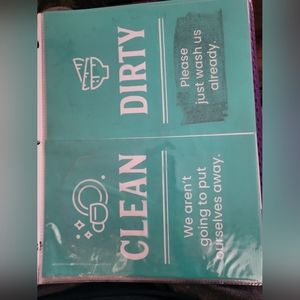 Chalk Couture Transfer clean or dirty
